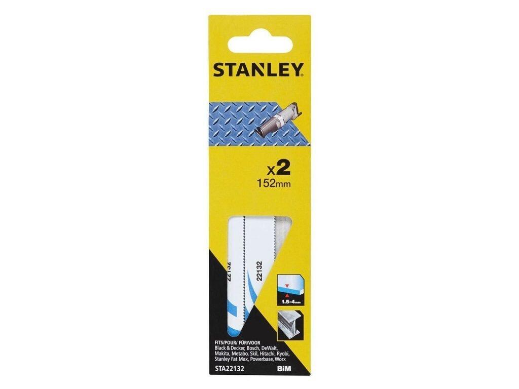 Bimetalové pilové listy na tenké kovové plechy pro mečovou pilu, délka 152 mm, rozteč 1,4 mm, 2 ks - ST-STA22132-XJ