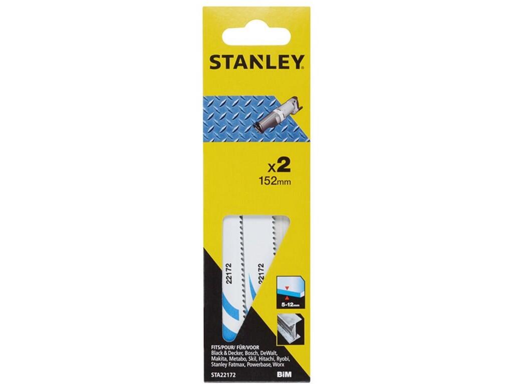 Bimetalové pilové listy na kov pro mečovou pilu, délka 152 mm, rozteč 2,5 mm, 2 ks - ST-STA22172-XJ