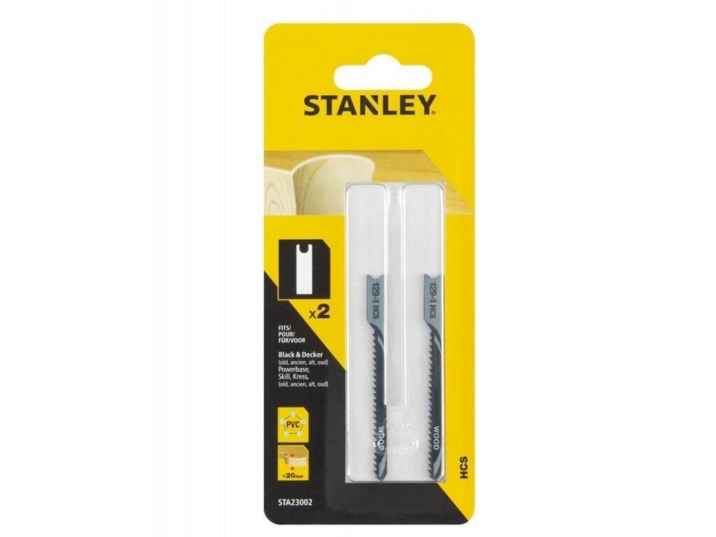 Pilové listy HCS do dřeva, PVC a plexiskla, uchycení "U" vykružovací, tl. do 20 mm, rozteč 2 mm, 2 ks - ST-STA23002-XJ