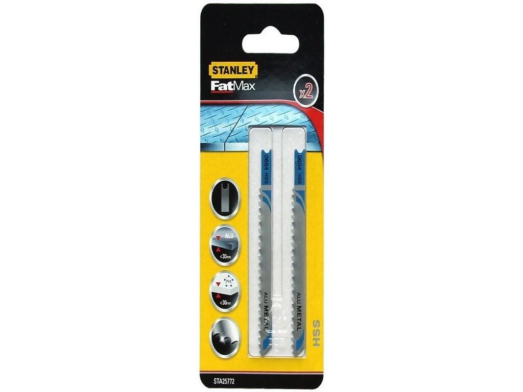 Pilové listy na hliník a PVC, uchycení "U" hliník tl. do 30 mm, PVC tl. do 30 mm, rozteč 3 mm, 2 ks - ST-STA25772-XJ