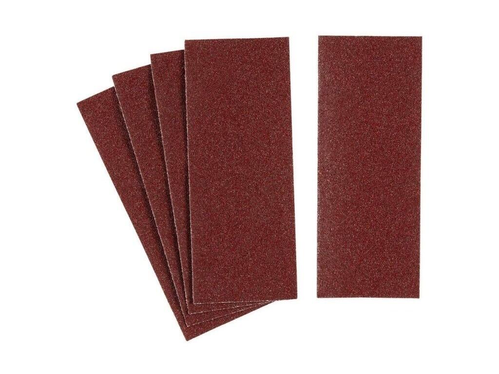Brusné papíry pro vibrační brusku 93 x 230 mm neděrované, P40, 5 ks - ST-STA31091-XJ