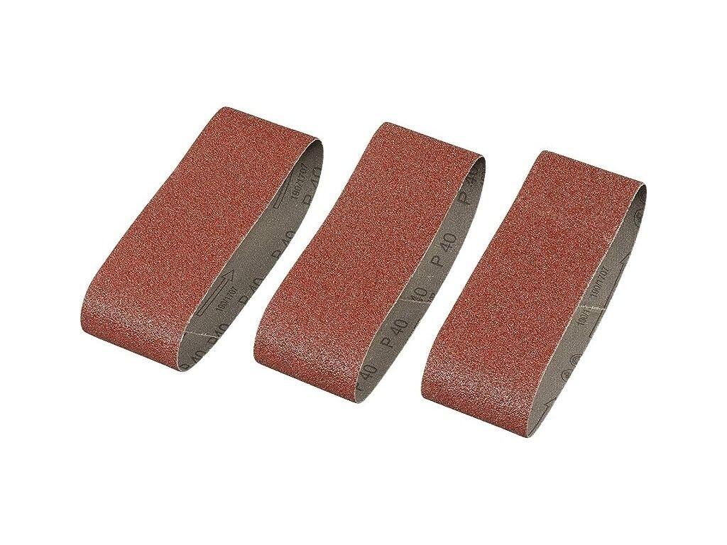 Brusné pásy 75 x 457 mm P60, 3 ks - ST-STA33096-XJ