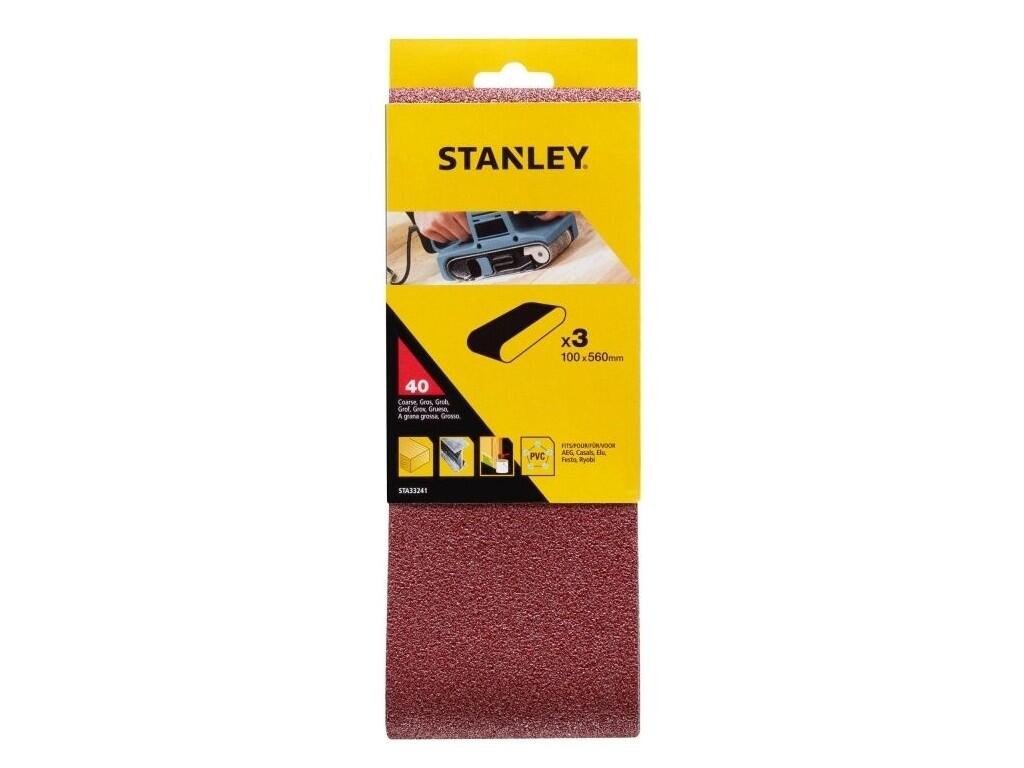 Brusné pásy 100 x 560 mm P150, AEG, Casals, Elu, Festo, Ryobi, 3 ks - ST-STA33261-XJ