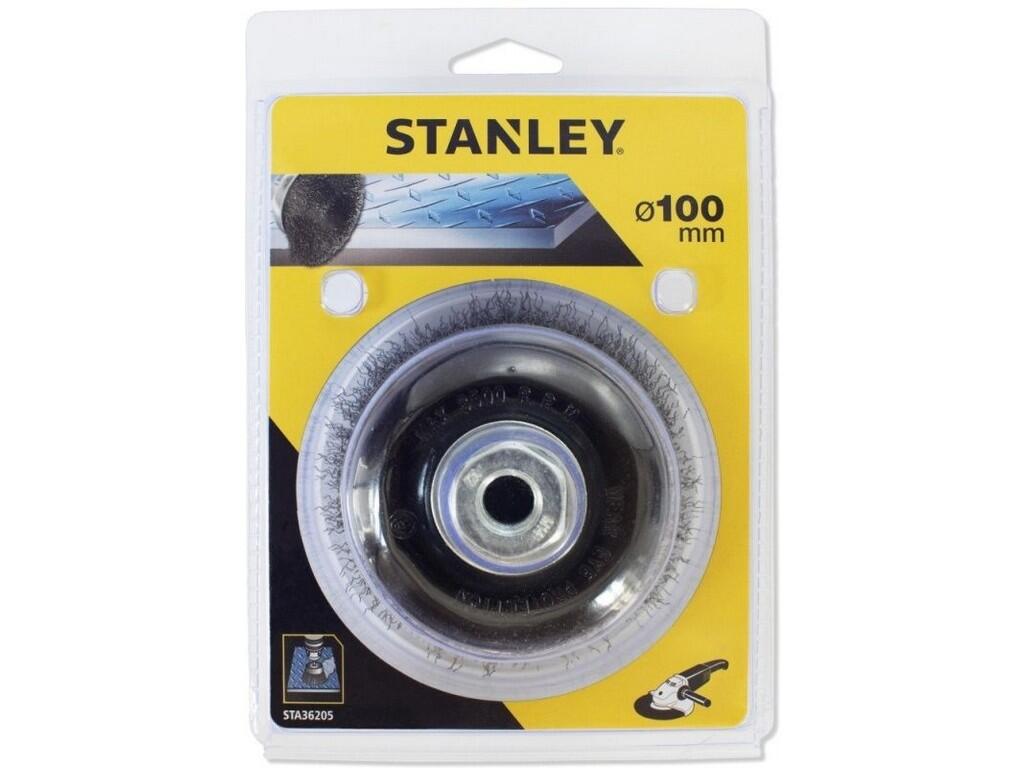 Hrnkový ocelový copánkový kartáč pro úhlové brusky Ø 65 mm M14 - ST-STA36200-XJ