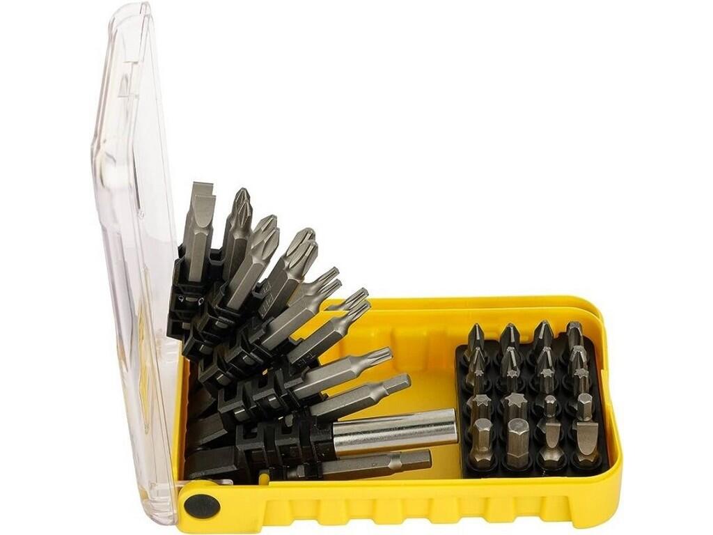 30dílná smíšená sada bitů (ploché, PH, PZ, HEX, Torx) - ST-STA60525-XJ