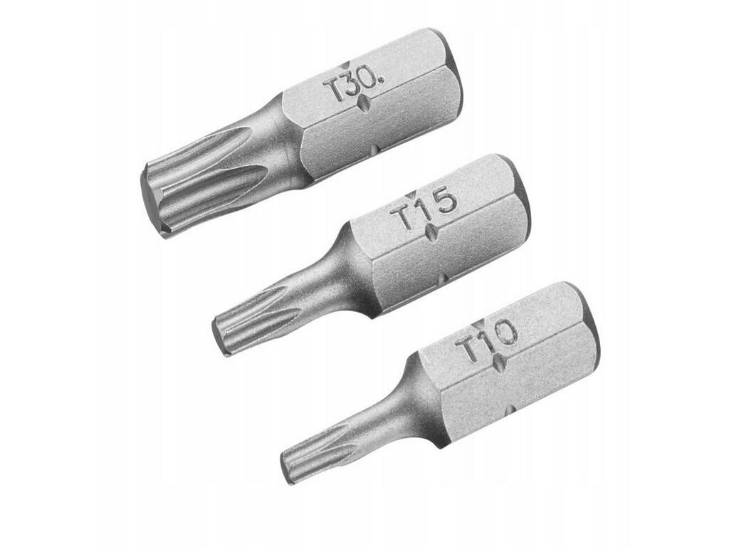Šroubovací bity T10-15-30 x 25 mm - ST-STA61066-XJ