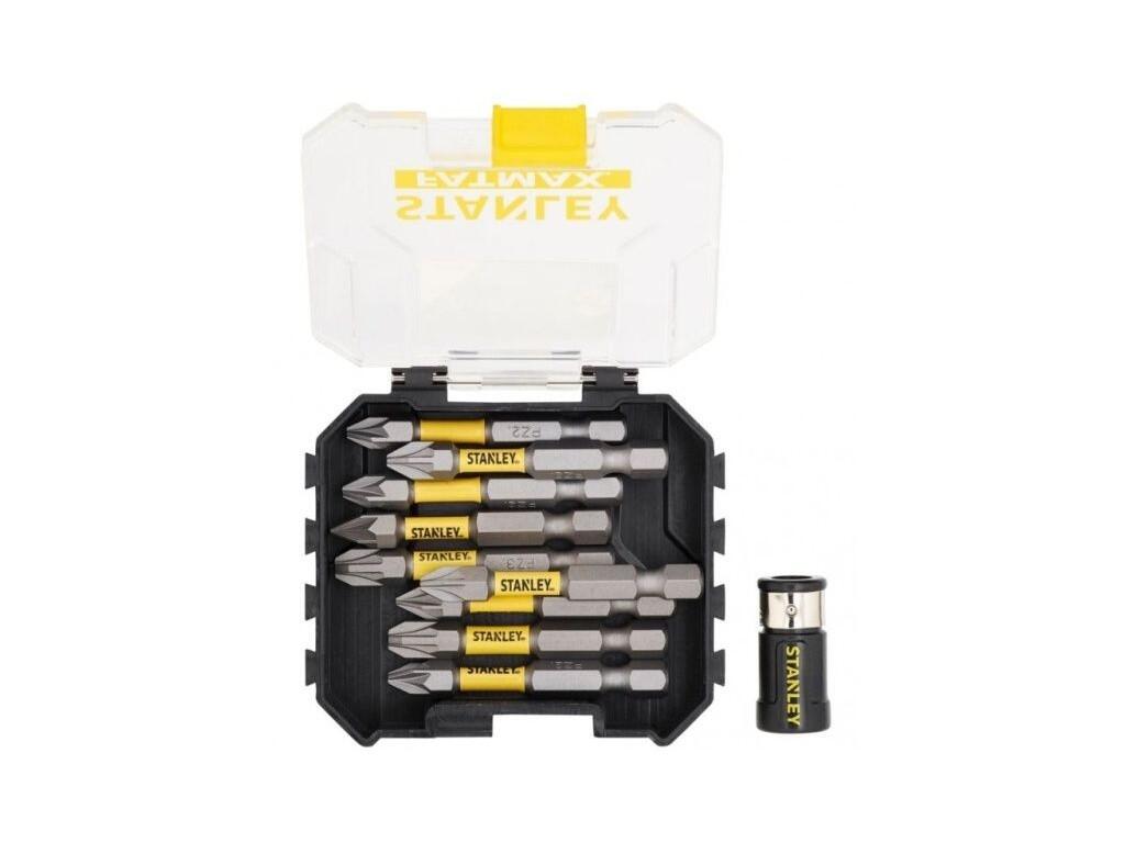 10dílná sada 50mm torzních bitů PZ s držákem bitů - ST-STA88565-XJ