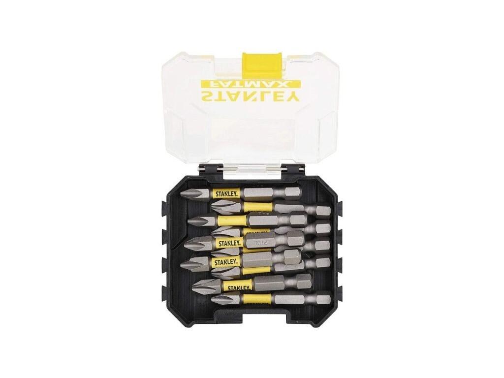 10dílná sada 50mm bitů pro rázové utahováky PH2 - ST-STA88573-XJ