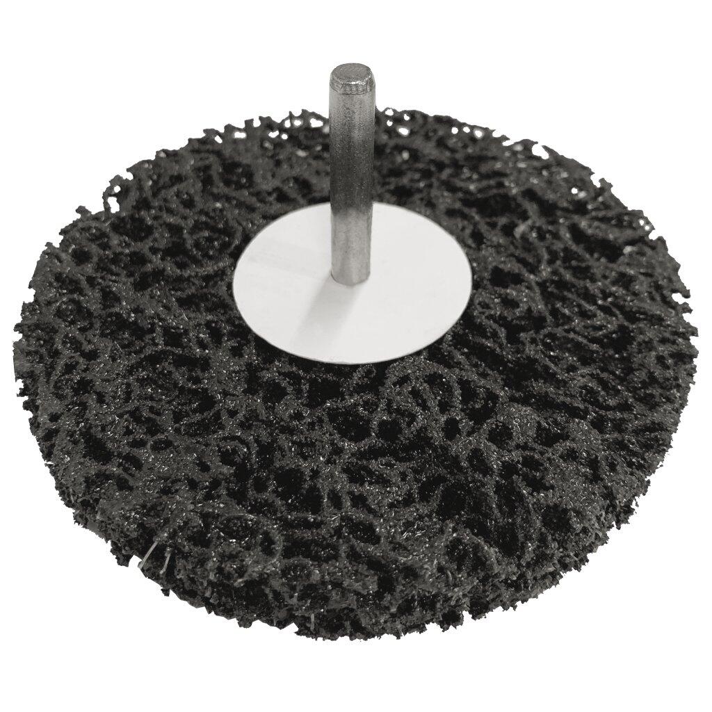 Kotouč leštící sklolaminátový 100x13x6 na ocel, nerez, plast, kámen, dřevo - se stopkou - IM-10-DPS100