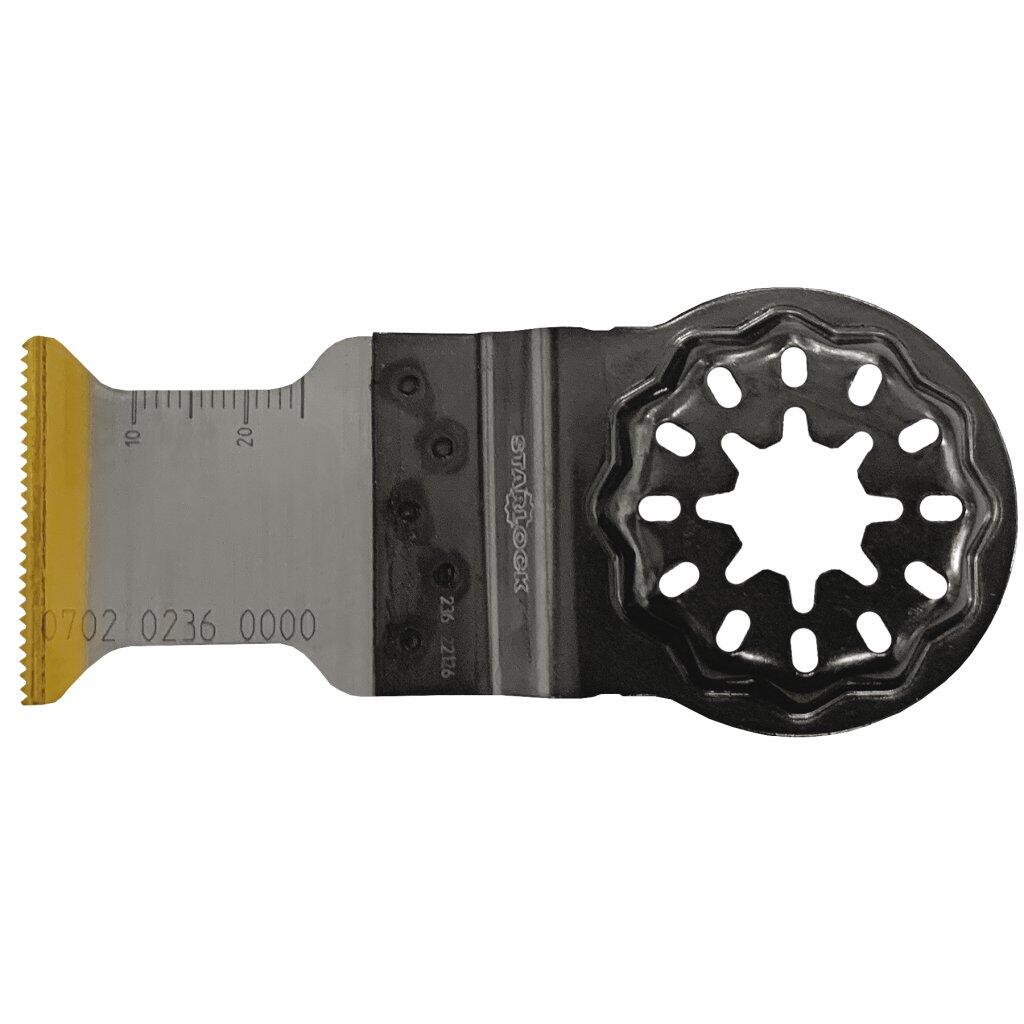 Pilový plátek E-Cut Carbide PRO povlak TiN 45/35mm pro deltabrusku (železné kovy, nerezová ocel, měď, cihly, zdivo, cementovláknité desky, laminát, tvrdé dřevo) - IM-DB20236