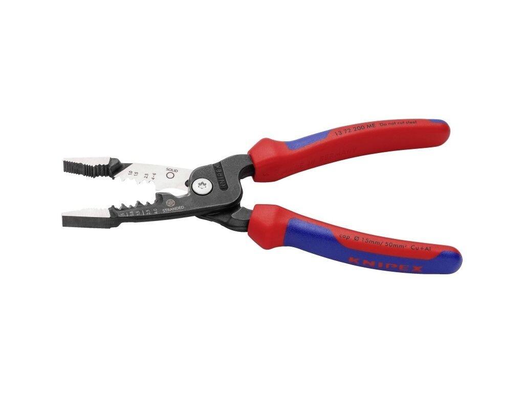 Odizolovací kleště 200 mm WireStripper Knipex 13 72 200 ME - KN13-72-200-ME