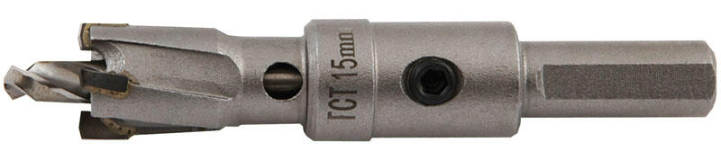Korunka vykružovací SK 15,0 mm pro ocel a nerez, hloubka řezu 29mm - CZK-2745-015