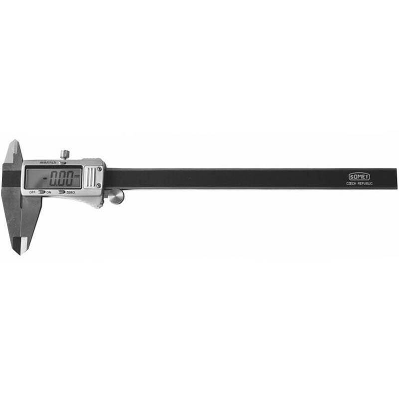 Měřítko posuvné digitální celokovové 0-200mm, přesnost 0,03mm - SOSDN10200