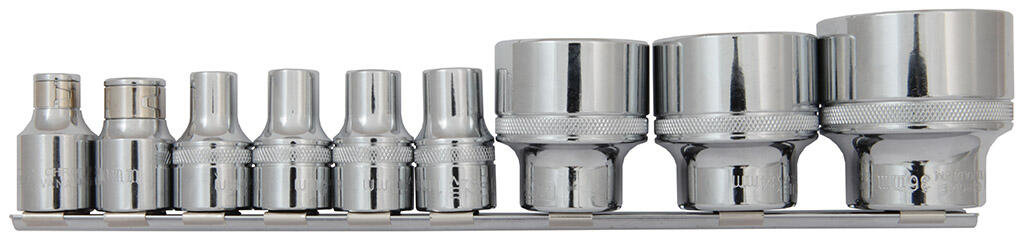 1/2" Sada hlavic na liště - 4CZech 12ti hranné 8-9-10-11-36, adaptér na bity 10mm a 5/16" = rozšíření pro 4CZ-127-26 - 4CZ-126-L27