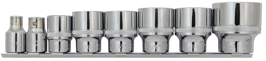1/2" Sada hlavic na liště - 4CZech 12ti hranné 20-25-26-28-29-36, adaptér na bity 10mm a 5/16" = rozšíření pro 4CZ-127-23 - 4CZ-126-L231