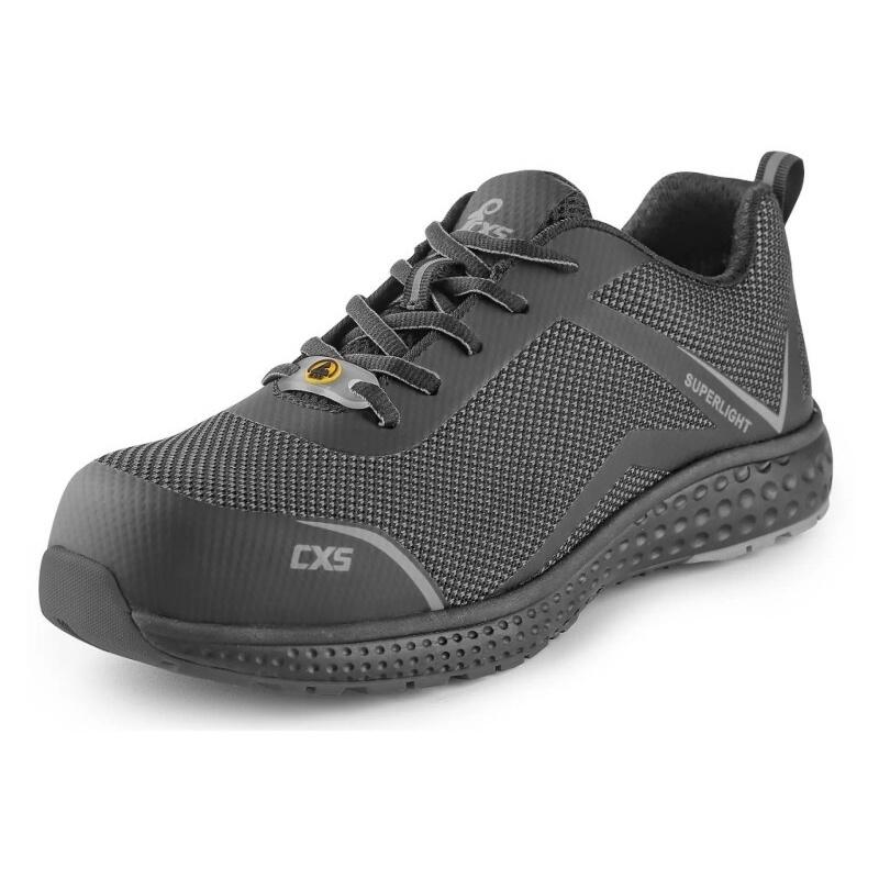 Obuv polobotka CXS LAND SAIBAI S1PS , šedo-černá, vel. 45 b1/10 - CN-2126-122-710-45