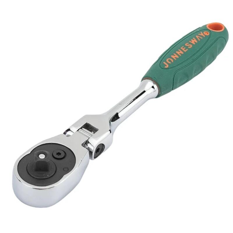 Ráčna 1/2" 36-zubová kloubová s PVC rukojetí - JW-R4104