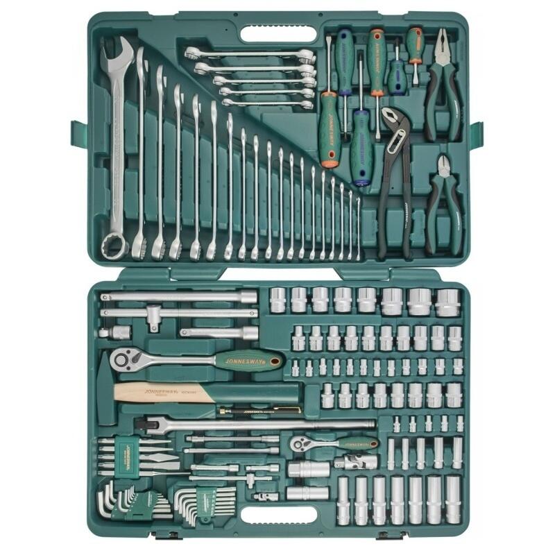 Sada hlavic 1/4", 1/2" 127-dílná - JW-S04H524127S
