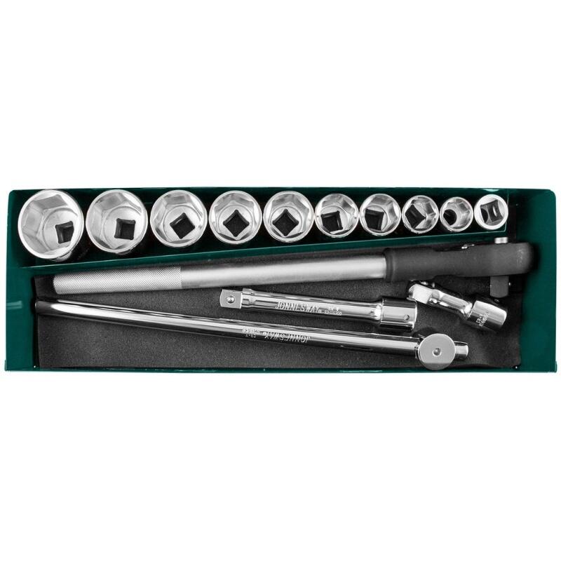 Sada hlavic 3/4" (22-50) 15-dílná - JW-S04H6315SA