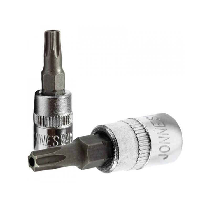 Hlavice 1/4" TRX 10 s otvorem - JW-S08H210