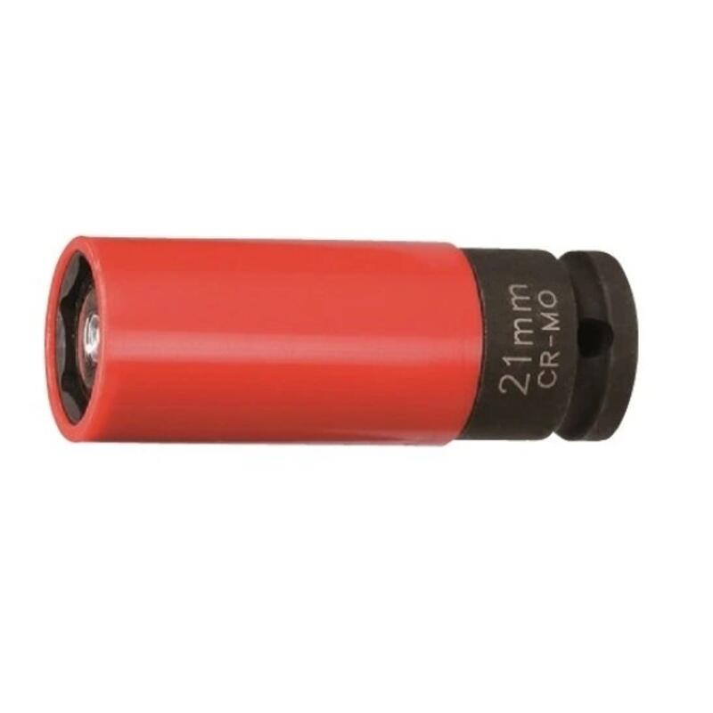 Hlavice 1/2" 21mm na elektrony průmyslová vyhaz. - JW-S18A4121M
