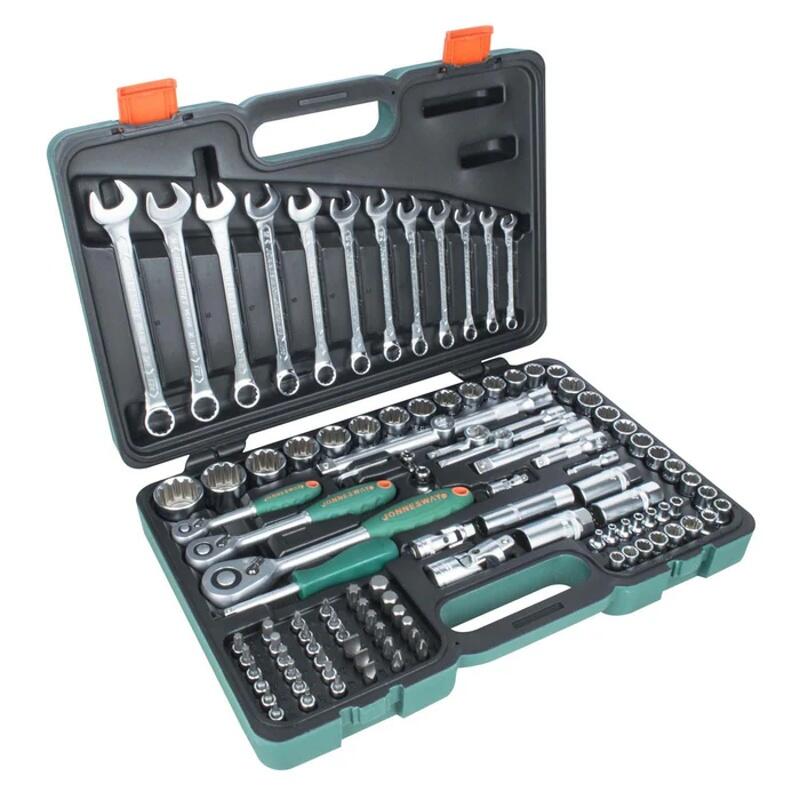 Sada hlavic Super Tech 1/4", 3/8" a 1/2", 111-dílná - JW-S68H5234111S