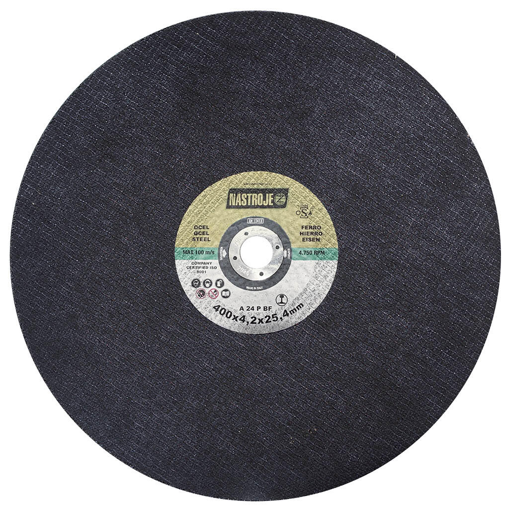 Kotouč řezný 350x4,0x20 100m/s na ocel, na kolejnice - certifikát OSA - IM-1-350-4,0-20R
