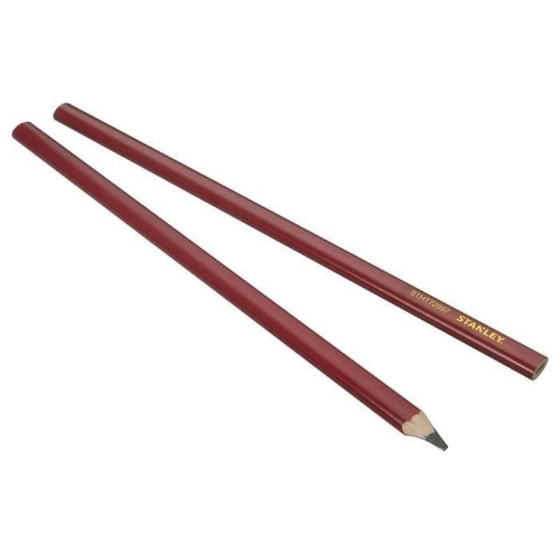Tesařské tužky s červeným tělěm, 2ks - ST-STHT0-72997