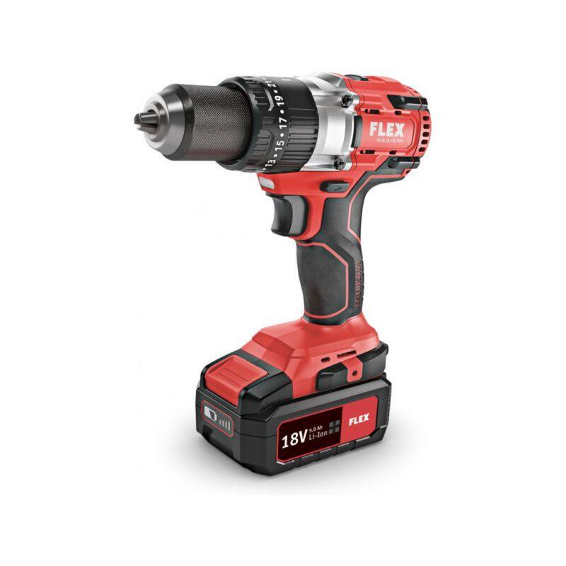 PD 2G 18.0-EC FS55 aku-vrtačka + Sada vrtáků 91-dílná, 1,00-10,00x0,1mm S338RCZ002HSS, stojánek plastový s víkem - SET-FX-516171-E