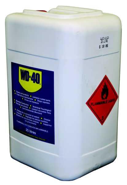 Olej WD40 25 litrů plastový obal - WD40-25000