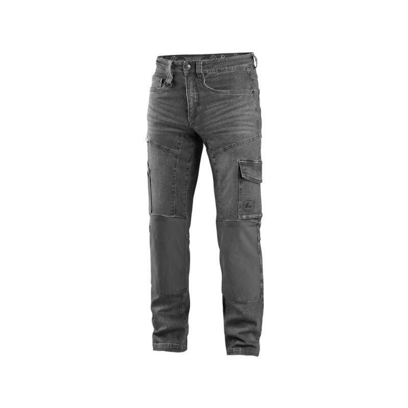 Kalhoty jeans CXS ALBI, pánské, šedé, vel. 48 b1/10 - CN-1490-303-700-48