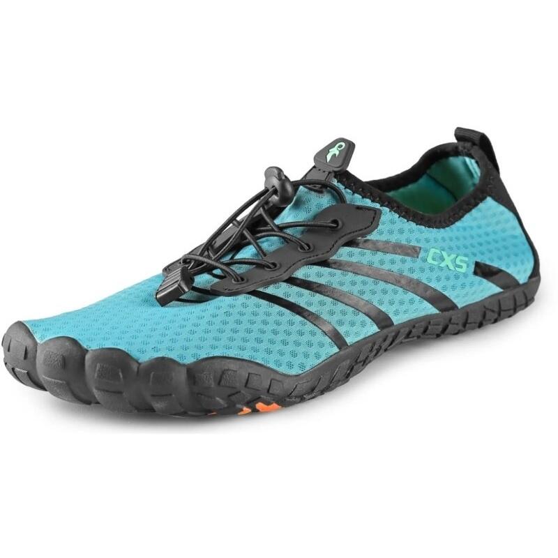 Obuv barefoot CXS SEAMAN, dámská, tyrkysovo-černá, vel. 42 b1/20 - CN-2250-022-431-42