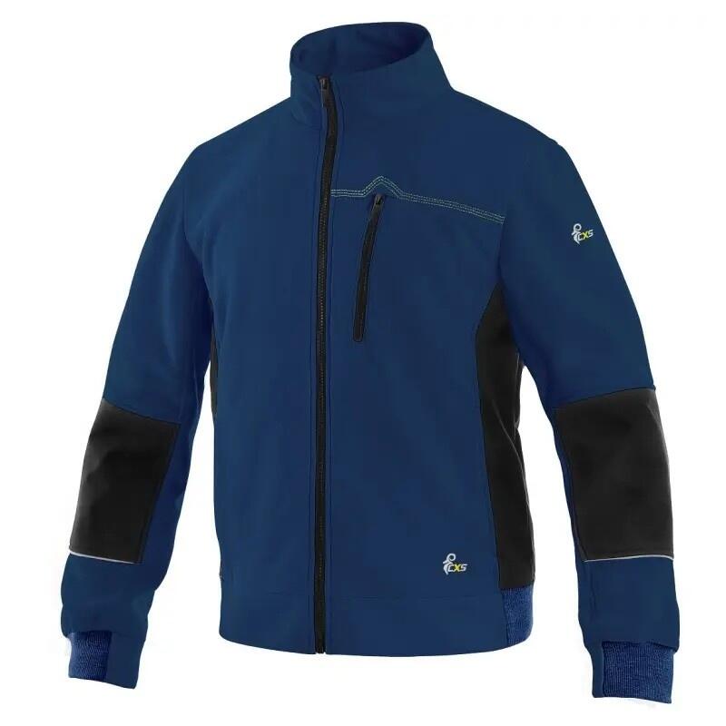 Mikina CXS TEXAS, pánská, tmavě modrá - černá, vel. 4XL b1/20 - CN-1520-136-441-98