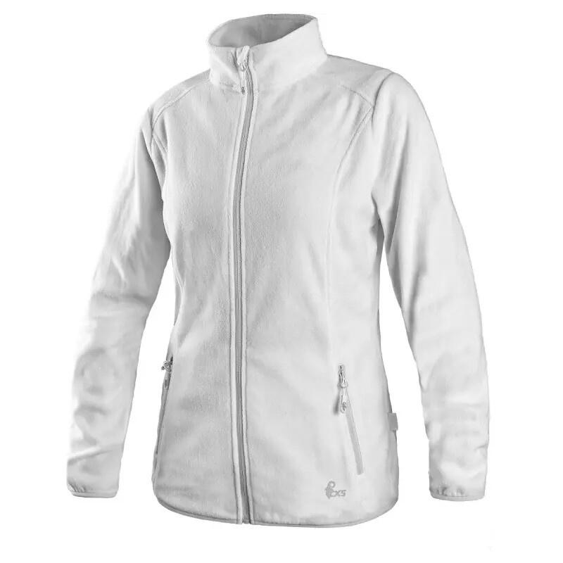 Mikina CXS GRANBY LADY, dámská, fleece, bílo - šedá, vel. 2XL - CN-1510-051-109-96