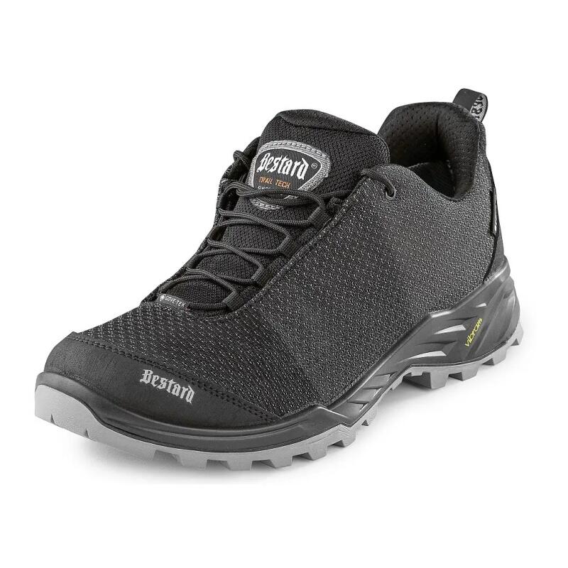 Obuv polobotka BESTARD 2105 Krypton, černo-šedá, vel. 43 - CN-2220-053-810-43