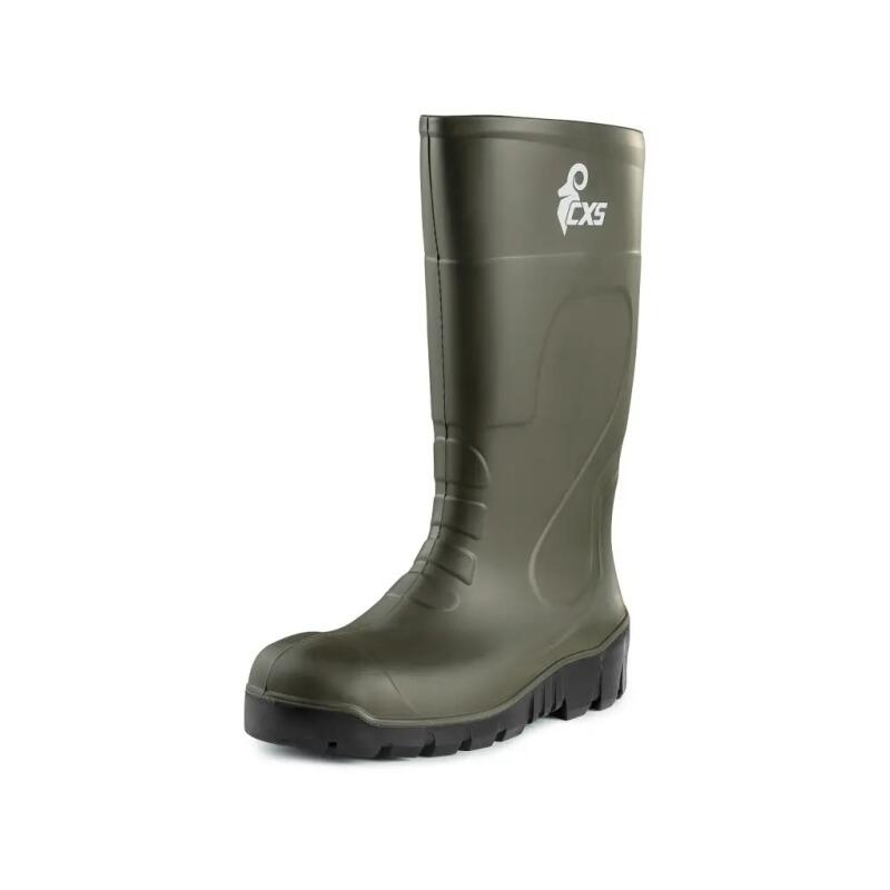 Obuv PU holínka CXS PALLAS S5, zelená, vel. 40 - CN-2464-038-511-40