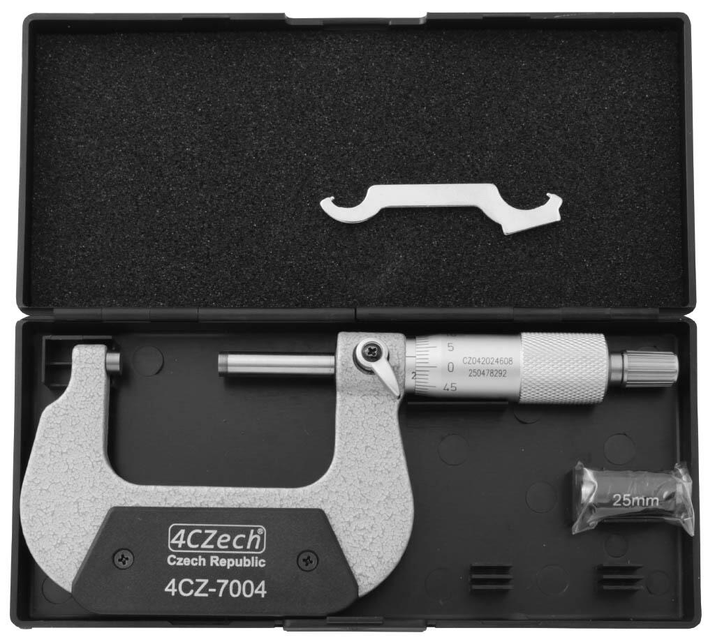 Mikrometr třmenový ČSN 25 1420 DIN 863 0.01 50-75 - 4CZ-7006