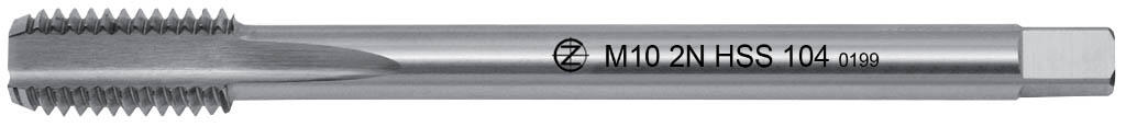 Závitník strojní M12x1,75 HSS 2N přímá drážka PN8/1376(DIN376) - 104 - CZZ104-120