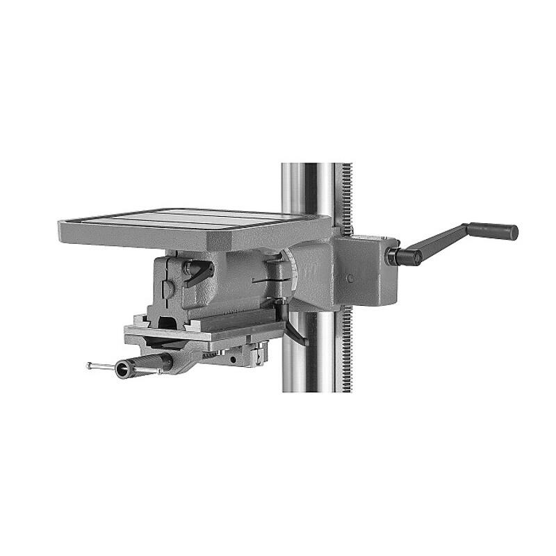 Kombinovaný vrtací stůl se svěrákem D140/125mm - FLOTT-290138