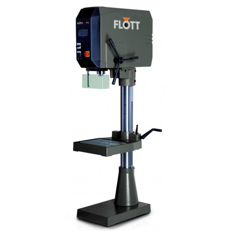 SB M3 ST Sloupová vrtačka s nastavitelným vrtacím stolem Mk3, 400V, 0.90/1.45kW - FLOTT-205180
