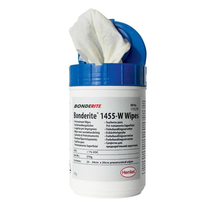 BONDERITE M-NT 1455-W ML 50wipes - Čištění v rámci údržby - LC-1455W-050