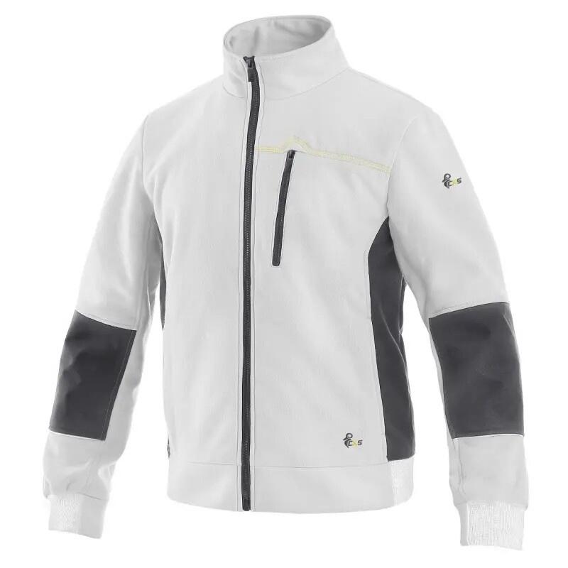 Mikina CXS TEXAS, pánská, bílo-šedá, vel. 3XL b1/20 - CN-1520-136-109-97