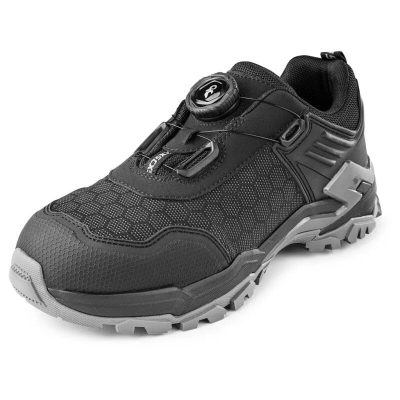 Obuv polobotka CXS PU-TECH ZIREX O2, pánská, černo-šedá, vel. 41 b1/10 - CN-2124-028-810-41