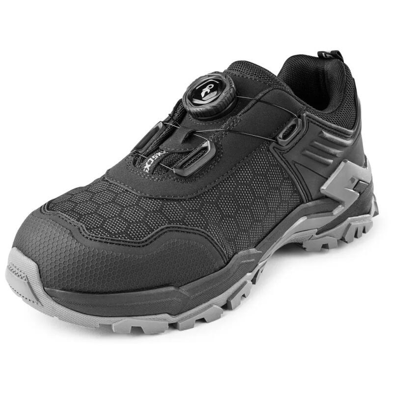 Obuv polobotka CXS PU-TECH ZIREX S3S, pánská, černo-šedá, vel. 39 b1/10 - CN-2128-184-810-39