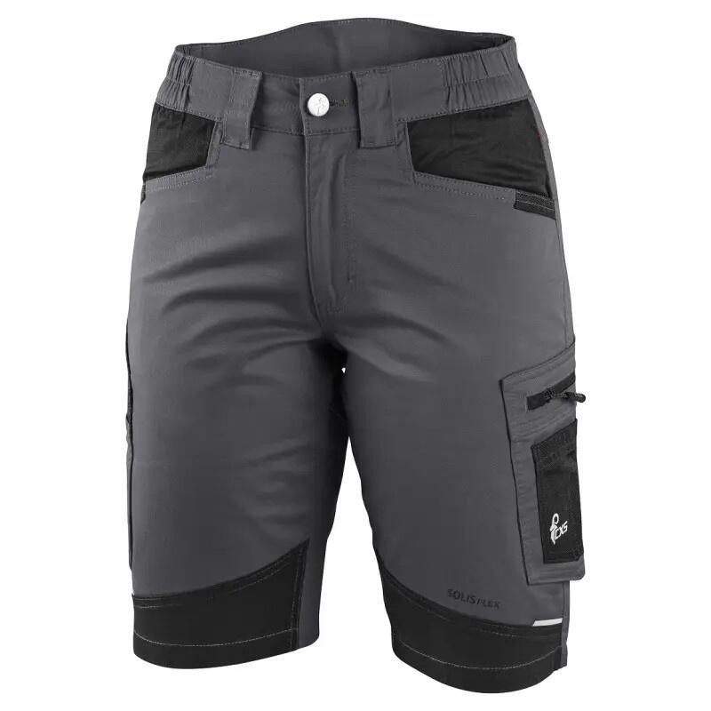 Kraťasy CXS SOLIS FLEX dámské, šedo-černé, vel. 36 - CN-1060-135-710-36