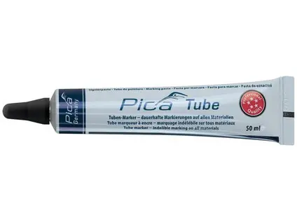 Guličkový plastový popisovač v tube - mosadzný hrot s nerezovou guličkou 3mm - píše na extrémne hrubé, mastné, hrdzavé, mokré povrchy. odoláva aj vysokým teplot - PC-575/46